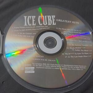 Vtg 2001 Ice Cube Greatest Hits CD Rap Hip Hop
